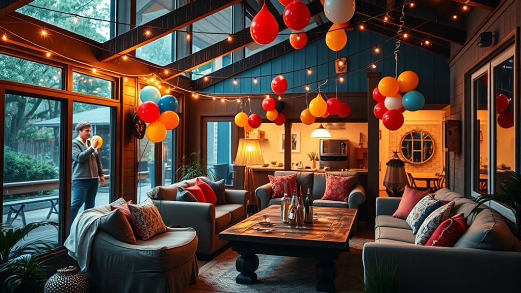 Rain Plan: Moving the Party Indoors 6 create cozy indoor ambiance