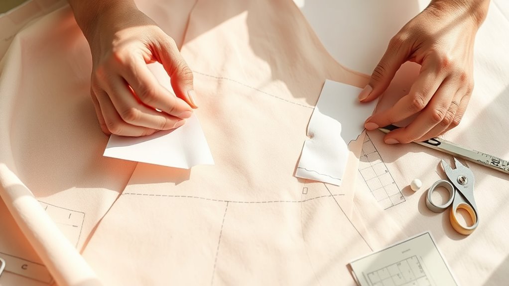 create draft cut label