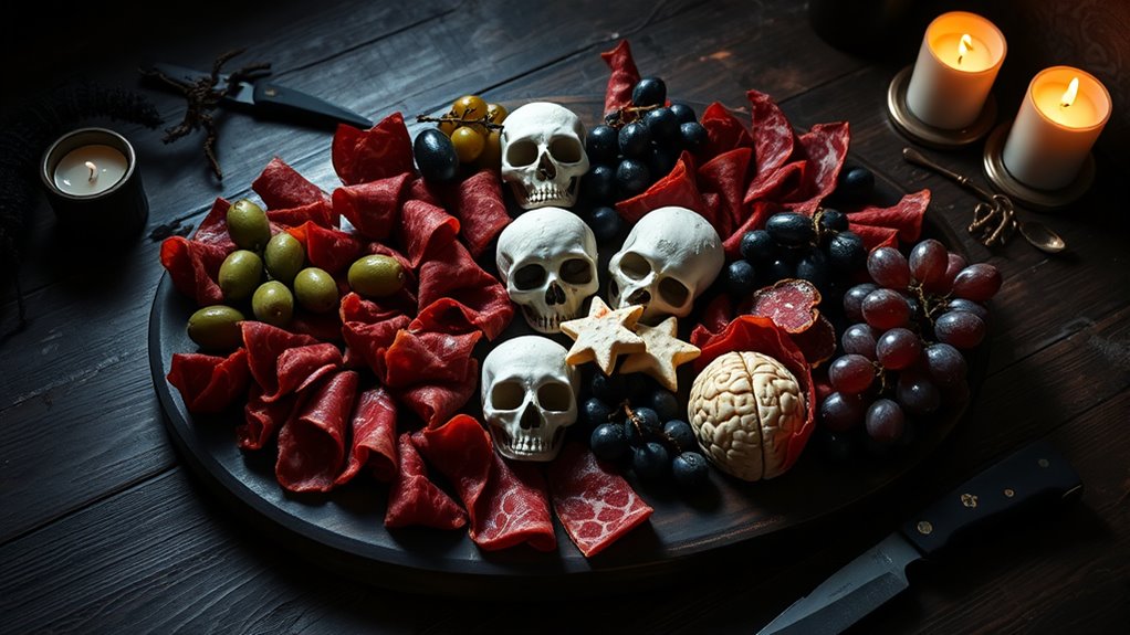 Spooky Charcuterie: Building Themed Boards 8 create spooky minimalist arrangements