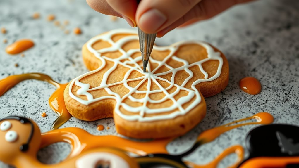 Halloween Cookie Decorating: Piping and Flooding 101 6 creative halloween cookie decorating