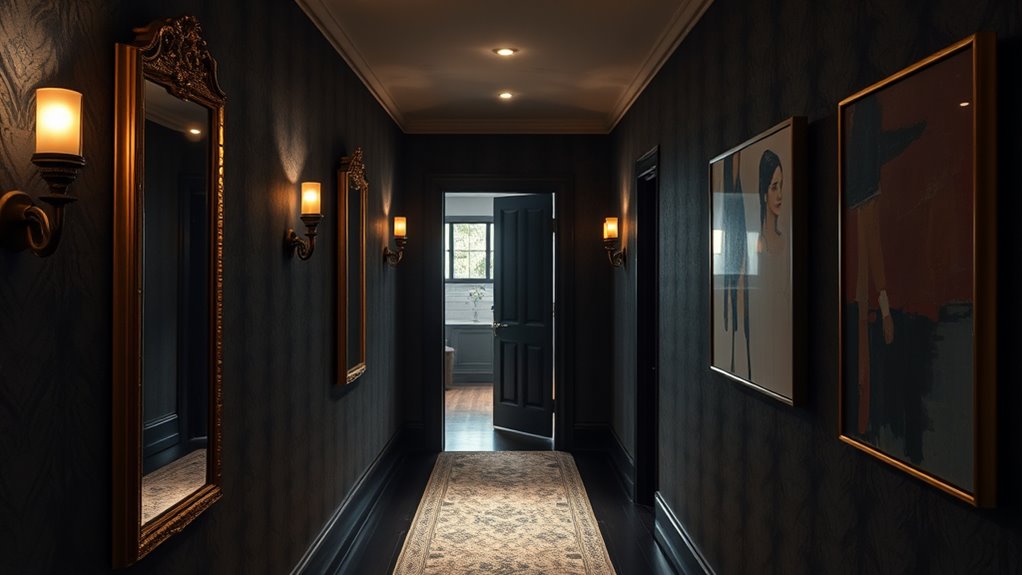 creative hallway wall decor