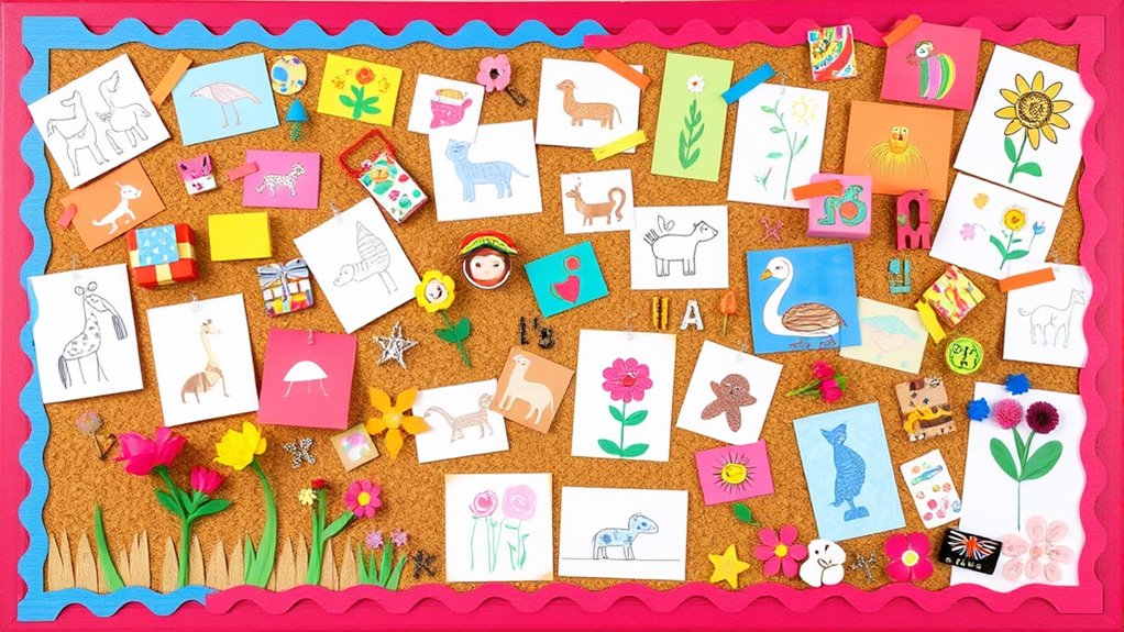 Kid-Made Decor That Looks Great 6 creative kids photo displays