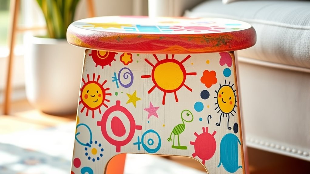 Kid-Made Decor That Looks Great 5 creative safe eco friendly painting