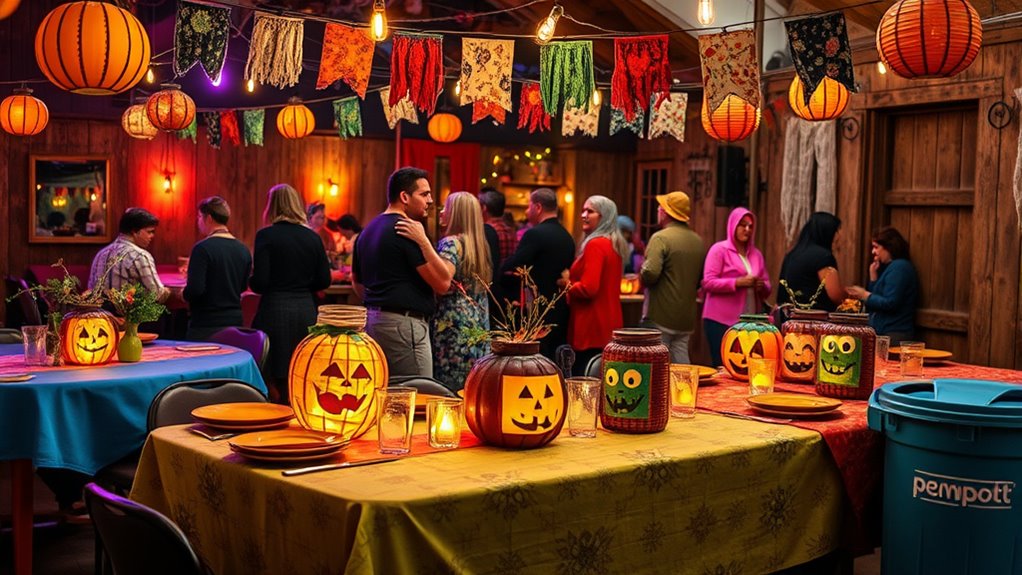 Zero-Waste Party Planning for Halloween 7 creative sustainable party decor