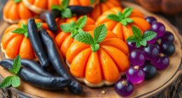 delicious plant based halloween sweets