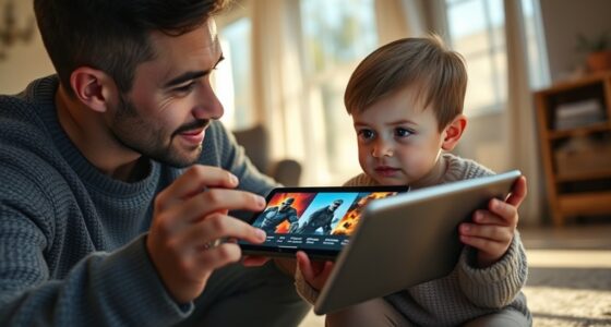 discussing frightening media content