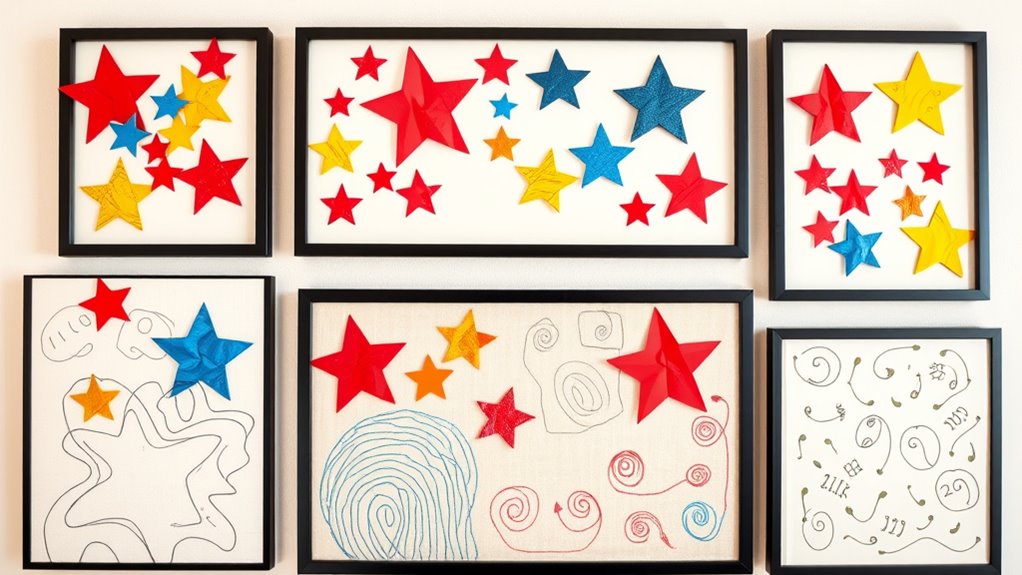 Kid-Made Decor That Looks Great 2 display and protect children s artwork