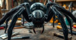 diy giant spider construction
