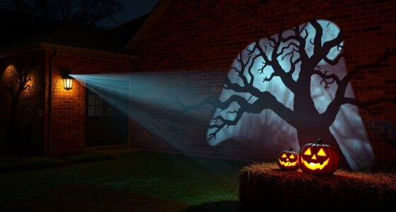 dual projector halloween displays