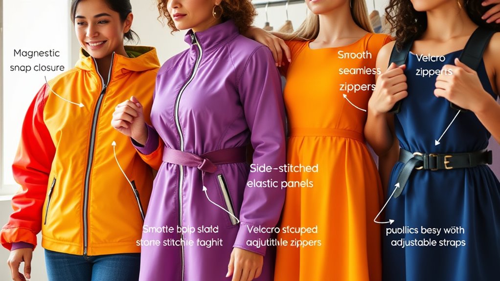 Adaptive Costumes: Accessible Design Ideas 4 easy dressing with adaptive closures