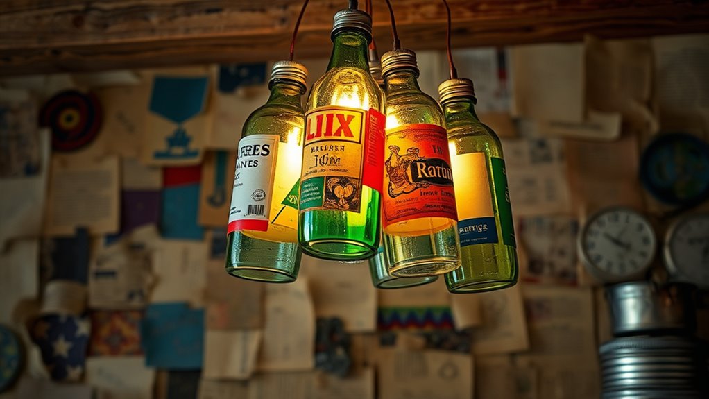 eco friendly upcycled lighting ideas