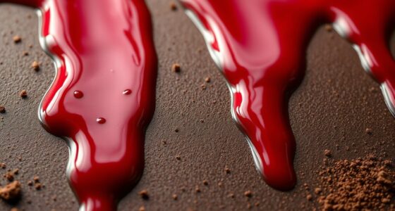 edible sweet blood decoration