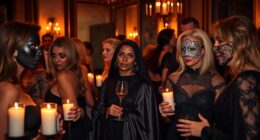 elegant halloween celebration