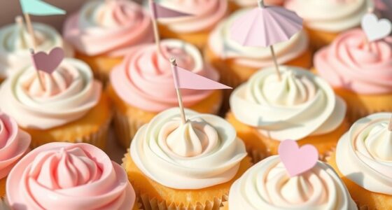 elegant impactful cupcake decorations