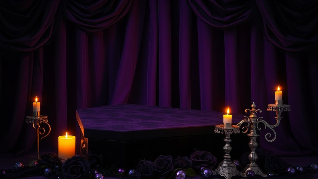 enchanting mystical nighttime vibe