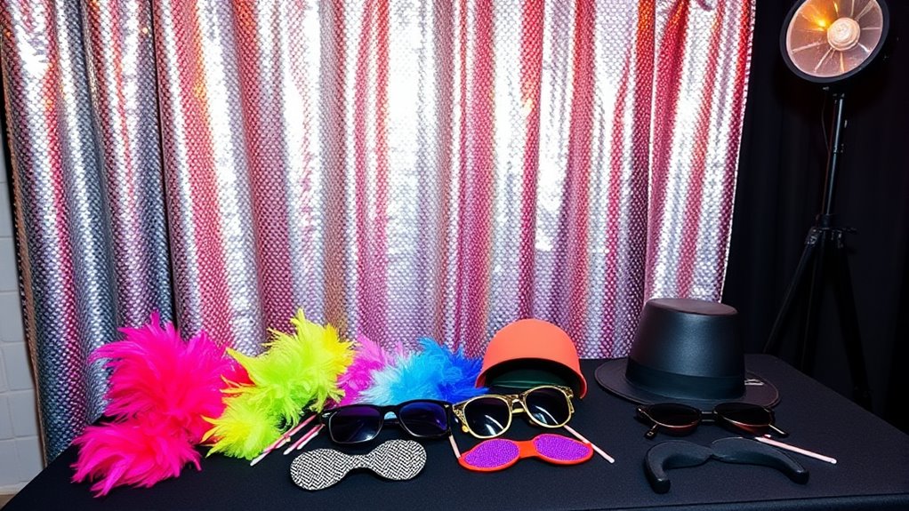 Photo Booth Setup: Backdrops and Props 8 enhance engagement with interactive features