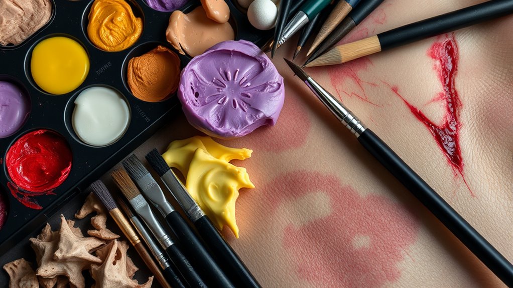 essential sfx makeup tools