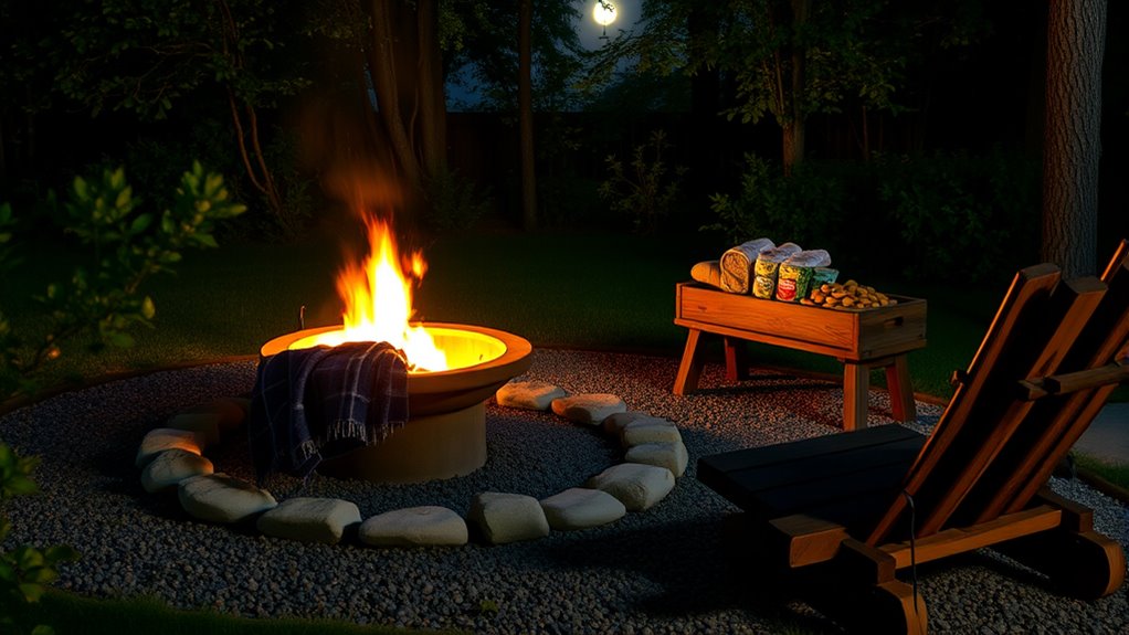 Backyard Fire Pit Night: Safety and Snacks 8 establish clear safety boundaries