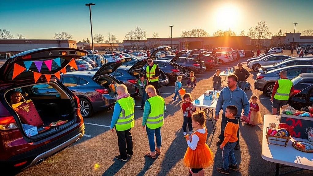 Trunk-or-Treat Event Planning for Groups 7 event setup and coordination
