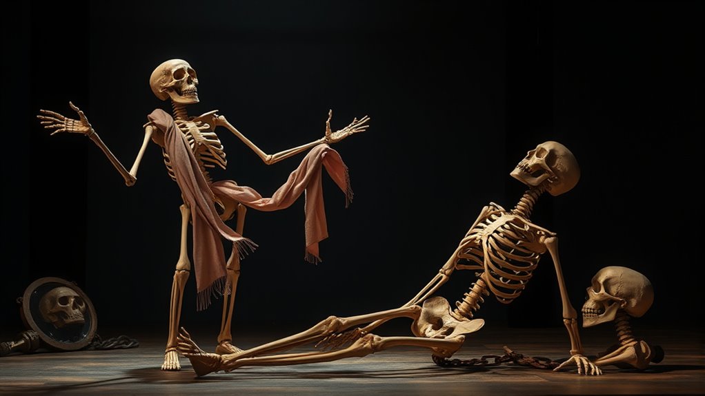expressive skeleton poses