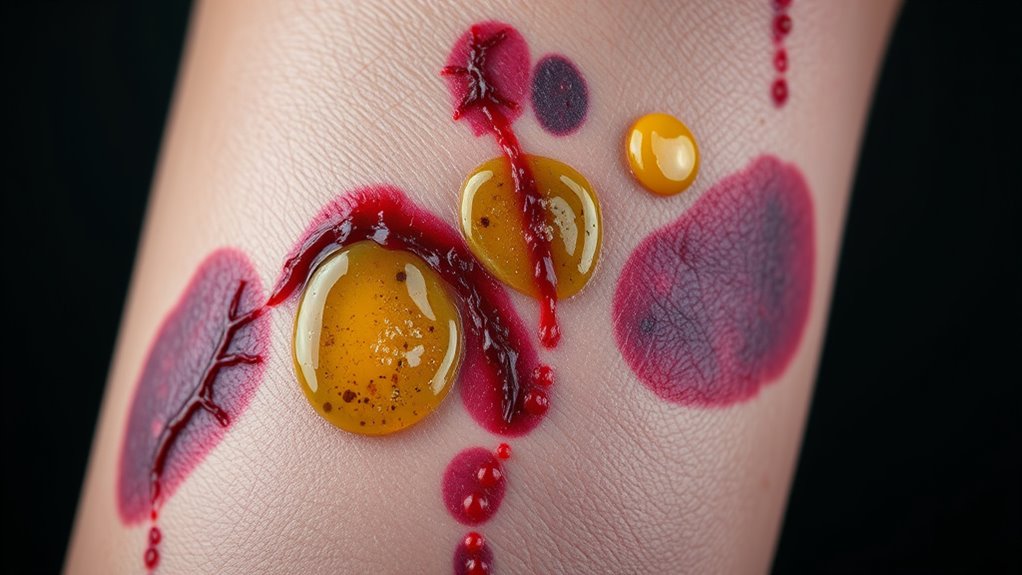 fake injuries makeup techniques