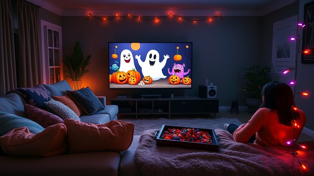 family friendly spooky movie selection