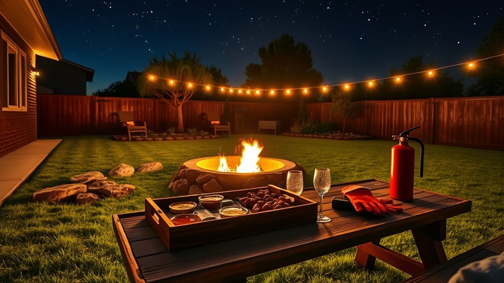 Backyard Fire Pit Night: Safety and Snacks 12 fire pit safety and maintenance
