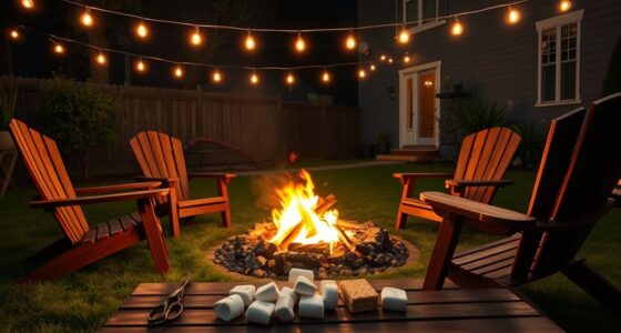 fire pit safety snacks