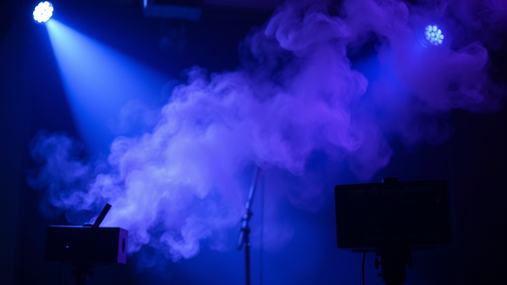 fog fluid vaporizes efficiently