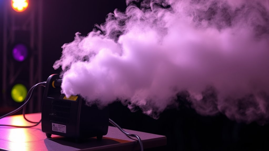 fog machine safety guidelines