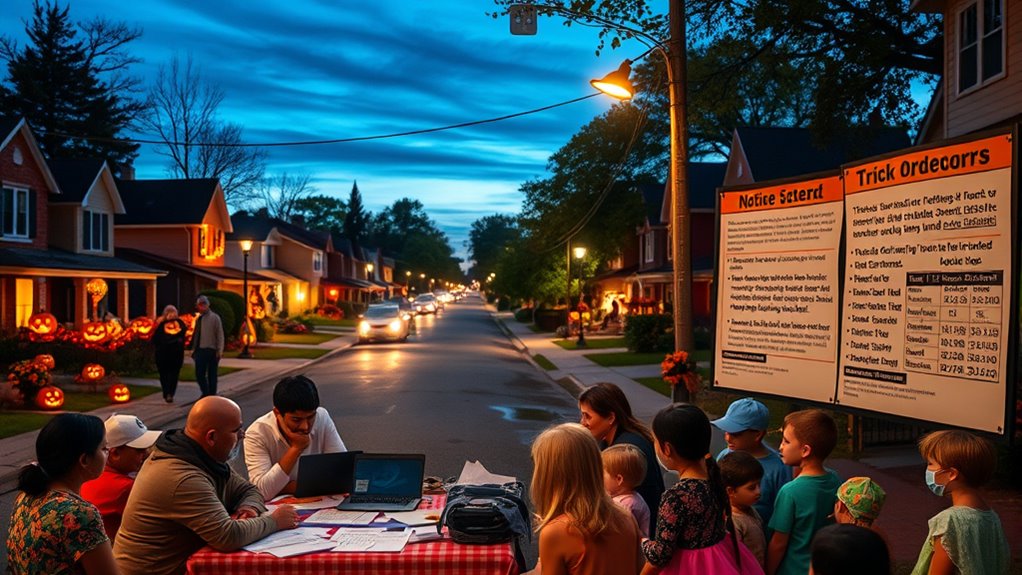 follow local trick or treat regulations