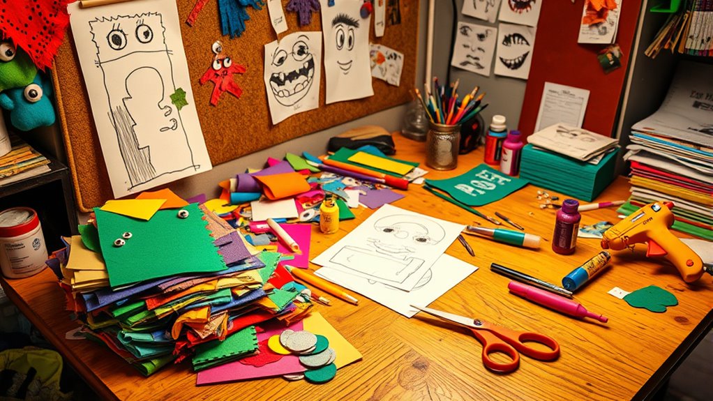 DIY Monster Door: Transform Any Entrance 3 gather supplies and plan design