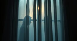 ghostly fabric window displays