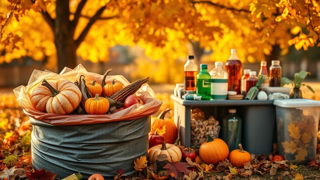 halloween composting tips