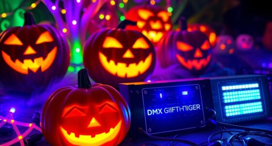halloween dmx lighting options