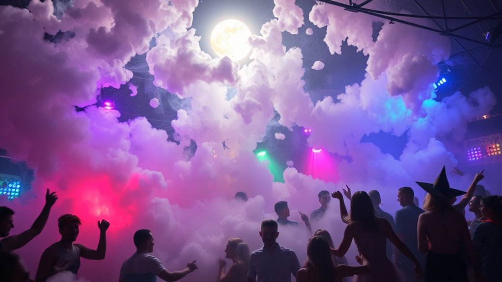 halloween foam party ideas