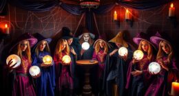 halloween fortune teller props