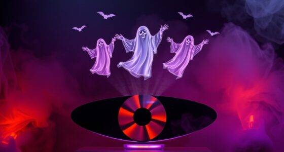 halloween hologram fan displays