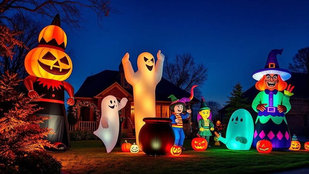 halloween inflatable considerations