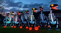 15 Best Halloween Inflatable Skeleton Dinosaurs to Spook Your Yard This Year 2 halloween inflatable dinosaur skeletons