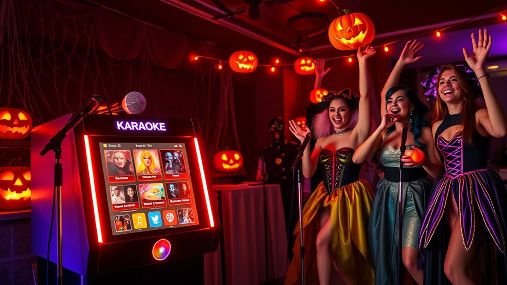 halloween karaoke machine picks