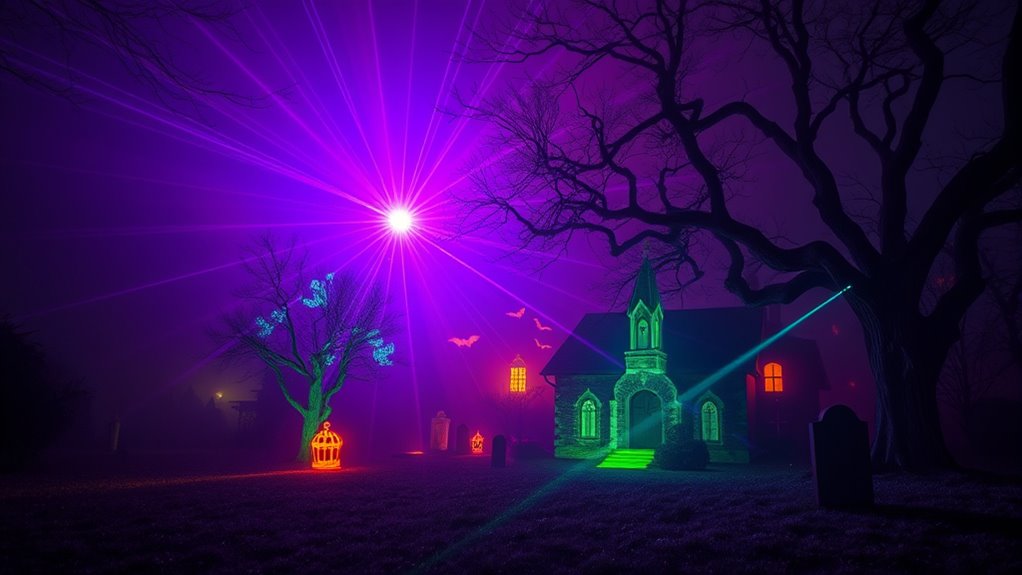 halloween laser projector considerations