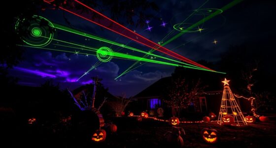 halloween outdoor laser projectors