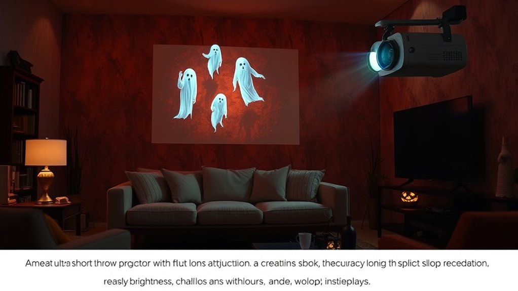 15 Best Ultra Short Throw Projectors for Halloween: Create Spooky Scenes With Ease 33 halloween projector setup tips