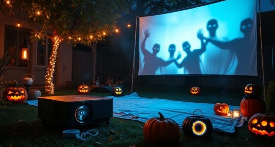 halloween projector with speakers