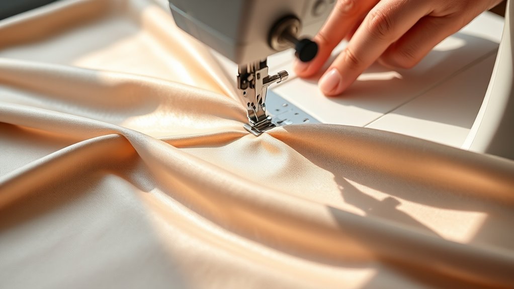 Sewing Stretch Fabrics Without Waves 10 handle stretch fabrics carefully