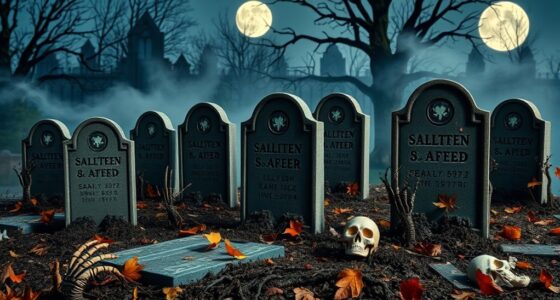 haunted tombstone animatronics selection
