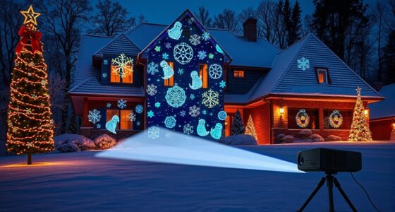 holiday projection display options