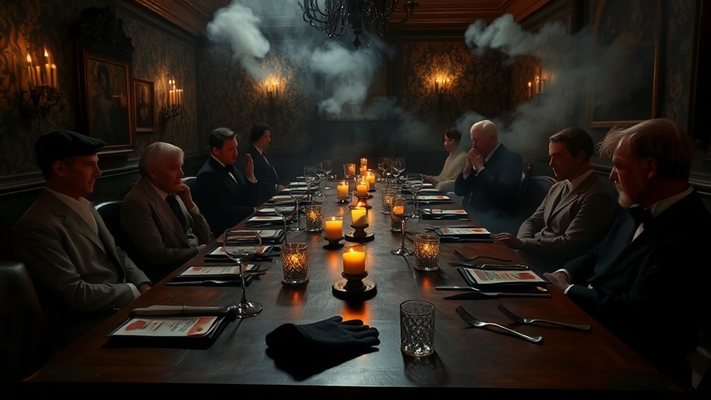 host a suspenseful evening