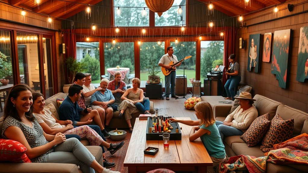 Rain Plan: Moving the Party Indoors 7 indoor activity and entertainment adaptations